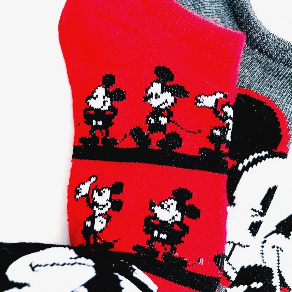 Disney Mickey Mouse No Show Socks Little Boys Girls Disneyland Disney World